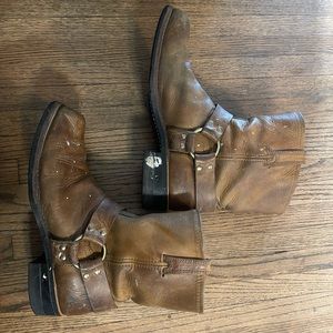 Frye harness boots